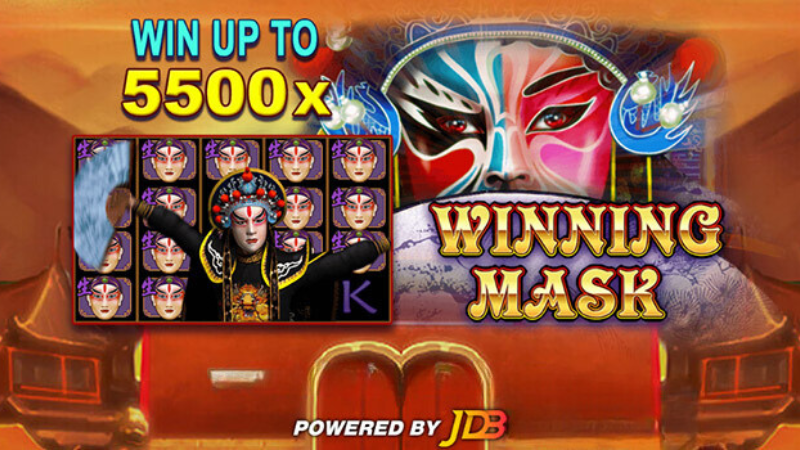 Jackpot Tricks in JDB Winning Mask Slot Game Win 5500X